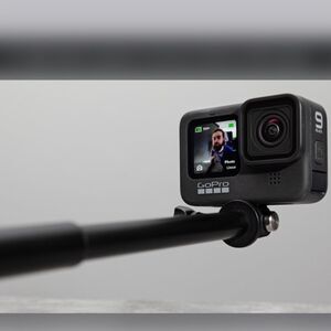 NWT GoPro Black Mount Stick/Rod with Grip